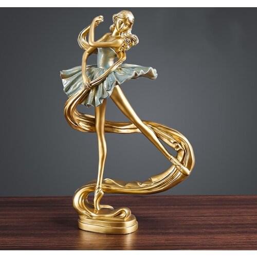 EUROPEAN BALLET GIRL ROOM DECORATION CREATIVE HOME DECOR LIVING ROOM BEDROOM TV CABINET WINE CABINET DECORATION FURNISHINGS