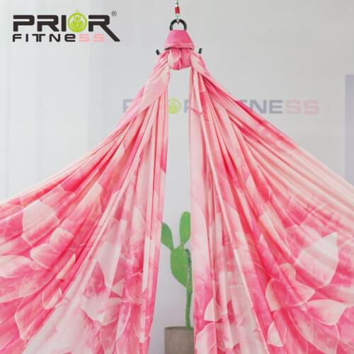 15 yards 13.8 meters aerial silk fabric 2021 low stretch gradient colors yoga cloth acrobatic performance sling