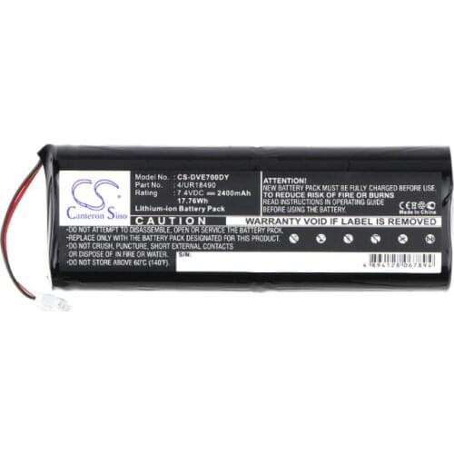 Cameron Sino 2400mAh battery for SONY D-VE7000S 4/UR18490 DVD Player Battery