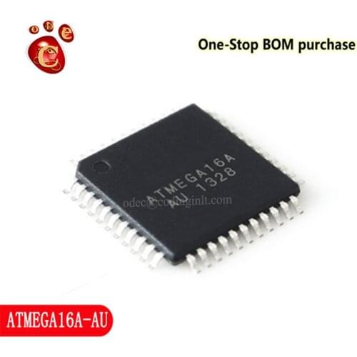ATMEGA16A-AU QFP44 QFP-44 IC MCU 8BIT 16KB FLASH 44TQFP IC transistor New original 5PCS/LOT