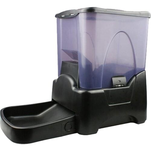 Automatic Pet Feeders With Voice Record Smart Feeding Dog Food Bowl Auto Cat LCD Screen Timer Food Dispenser