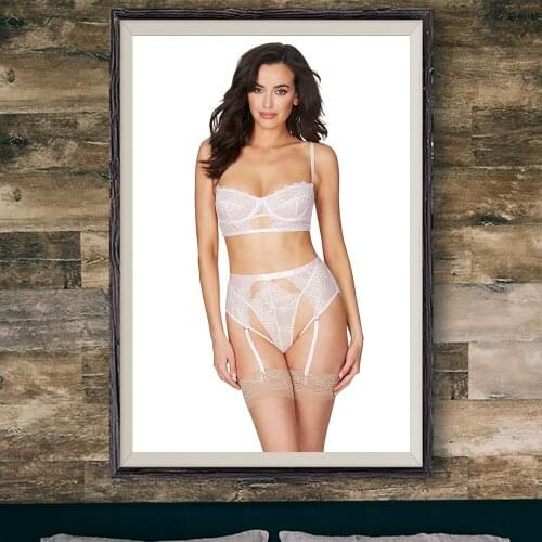 E217 Sarah Stephens Sexy Model Movie Star Wall Silk Cloth Poster Art Home Decoration Gift