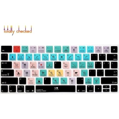 Steinberg Cubase Functional Hot key Keyboard Covers Silicone Keypad Skin Protective Film For Apple Magic MLA22B/A US Version