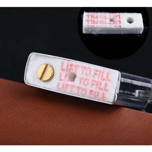 Kerosene Oil Lighter Universal Replacement Oil Absorbent Cotton Pads Sealed Bottom Petrol Grinding Wheel Lighter Sealing Gasket