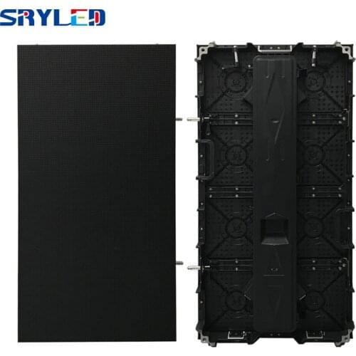 Indoor P4.81 Die-Casting Aluminum Cabinet 500x1000mm Ultra Slim HD 1R1G1B 3in1 Full Color LED Display Panel LED Video Panel