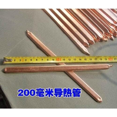 Free ship 50pcs/lot 20cm DIY brass copper tube,laptop computer radiator pipe brass Thermal conductivity pure copper tube