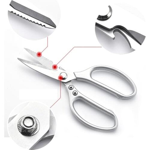 Kitchen Shears Multi Function Stainless Steel Kitchen Scissors Heavy Duty for Chicken Meat Fish TS2 Kitchen Tools Gadgets