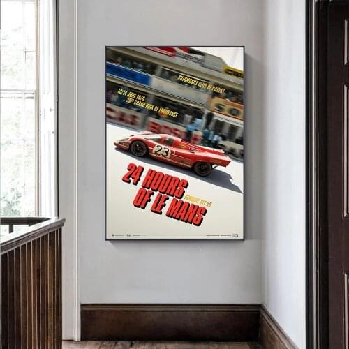 Modular Hd Prints Pictures Home 24 Of Le Mans 1970 June On Decor Painting Canvas Poster Wall Art For Living Room No Framework