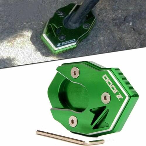 Motocycle Side Kickstand Stand Extension Plate For KAWASAKI Z1000 Z1000SX 2010-2019
