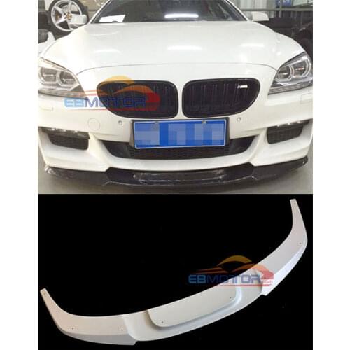 Real Front Lip Spoiler For BMW F06 F12 F13 M6 2014UP B262F