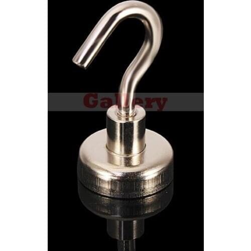 New Neodymium Magnets Atacado Imanes N35 42x52mm Hook Pot Pulling Mounting Salvage Tool