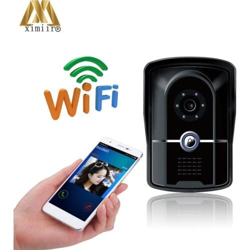 New Wireless Video Door Phone Video Intercom Remote Control Mobile Control WIFI TCP Video Door Phone