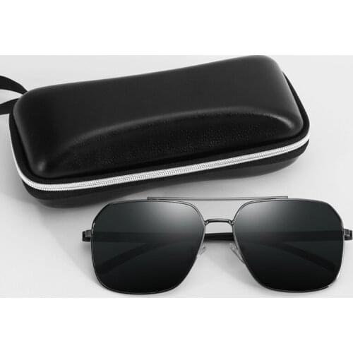 PARZIN Vintage Sunglasses for Men Summer Sun Glasses Polarized Eyewear Business Wholesale Lentes De Sol Hombre 6636