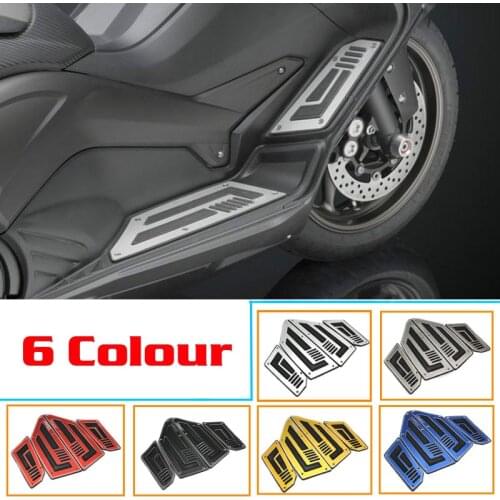 Footrest Pedal Motorcycle Front & Rear Motorbike Footboard Steps Foot Plate for Yamaha TMax530 T Max TMax 530 2012 2013 14 15 16