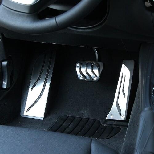 VCiiC Car-styling Foot Rest No Drilling Footrest Pedal Pad Cover For BMW F30 F31 316i 318d 320i 328i 335i F20 F21 3 series