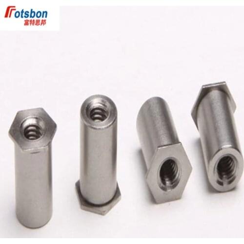 SO4-M4 Self Clinching Standoffs Thru-hole Threaded Standoff Truss Server Cabinet Visse Inox Spacer Insert Nut Sheet Metal Screw