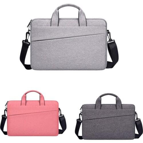 Laptop Bag 13.3/14.1/15.6 inch For Apple Macbook Air Pro Huawei Xiaomi Waterproof Notebook shoulder diagonal Women Men Briefcase