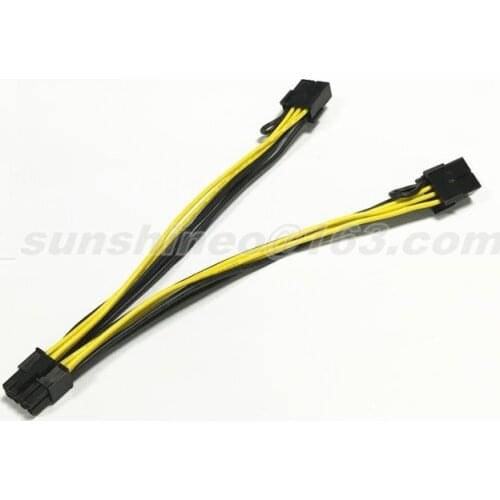 PCS/LOT 16AWG nVIDIA Graphics Card 8Pin to Dual 8pin Power Cable for Tesla K80