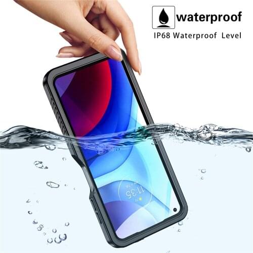 IP68 Waterproof Swimming Case For Motorola Moto G Power 2021 Case Shockproof 360 Full Protection Cover For Moto G Power 2021