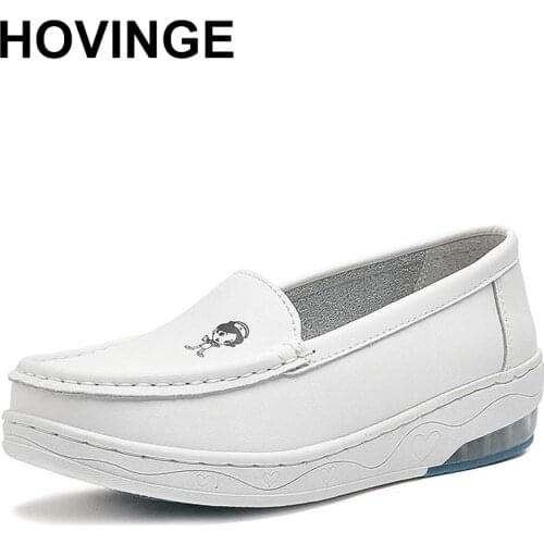 HOVINGE Womens Vulcanize Shoes Platform Shoes Nurse Shoes Goth Lightweight Womens Fashion Sneakers Outdoor Luxury NurseSneaker