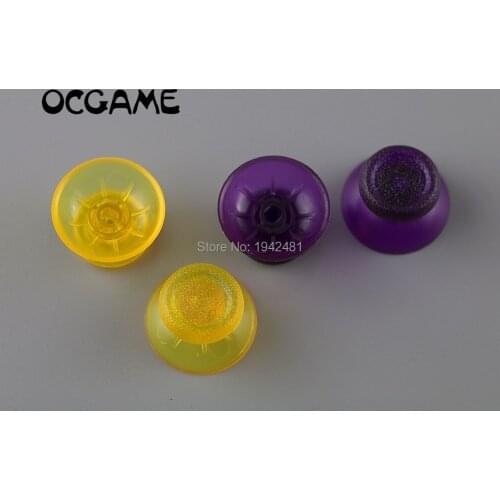 10pcs FOR PS5 6 colors Transparent Mushroom Thumbsticks Analog Plastic 3D Joystick Cap cover for PS4 PS5 Controller cap
