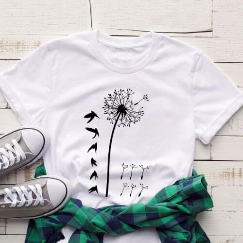 2021 Female Tshirts Fashion Fun Retro Tops Ladies Harajuku T-shirt White Short Sleeve t-shirt women Plus Size XXXL