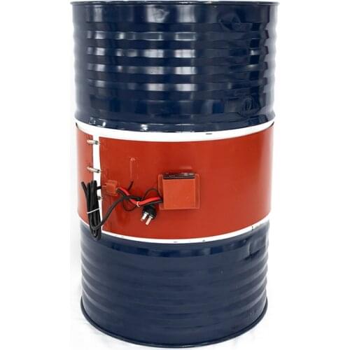 220V 110V 20-200L Silicone Band Drum Heater Blanket Oil Biodiesel Plastic Metal Barrel Gas Tank Digital display TEMP Controller