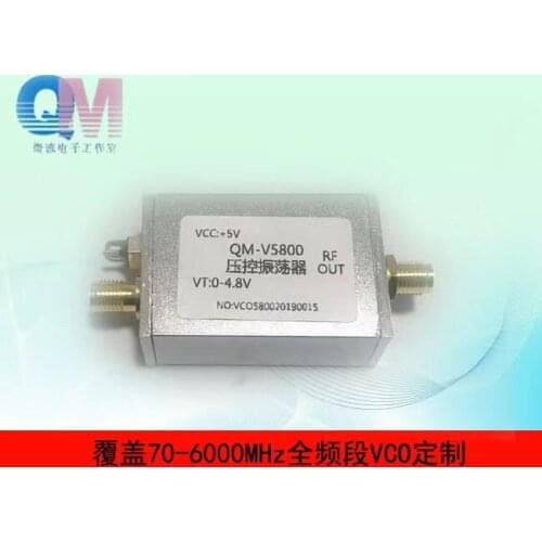 5.8G VCO C-band Microwave RF VCO Point Frequency Sweep Signal Source