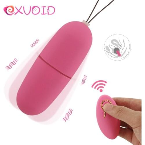 EXVOID Remote Egg Vibrator Sex Toys for Women Sex Shop Strong Vibration G-Spot Massager Vibrators for Woman Clitoris Stimulator