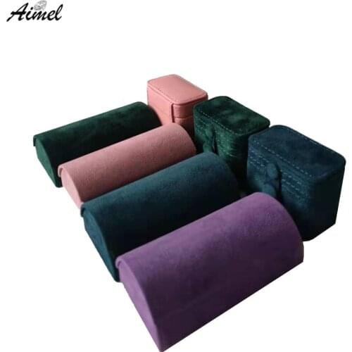 Exquisite Mini Ring Jewelry Storage Box Eearring box Pendant Stud Travel Jewelry Box Wedding Birthday Ring Bracelet Gift Box
