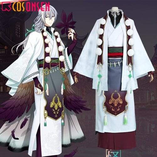 IDOLiSH7 Yuki KARASUTENGU YOKAI Cosplay Ayakashi Mangekyo Karatogaokuri Costume new Suit COSPLAYONSEN Custom Made full set