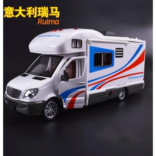 Alloy mkd3 Scale Car Models Die-cast coche carro Toys for Children mkd3 1:32 auto Vehicle Touring Car RV car Italy Ruima