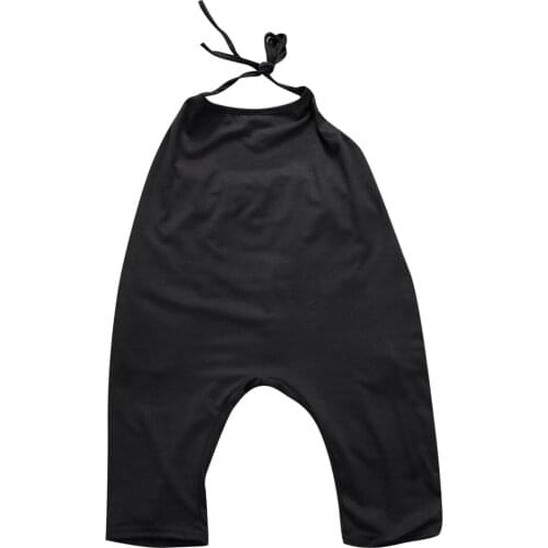 Fashion Kids Baby Girls Clothing Strap Cotton Romper Jumpsuit Harem Trousers Summer Clothes