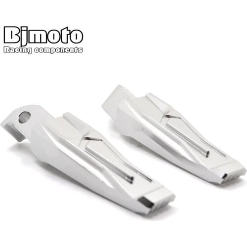 BJMOTO Motorcycle Folding Foot Pegs CNC Rear Passenger Footrests For Yamaha All T max 500 XP500 Tmax 530 2013-2016 MT09 MT 07