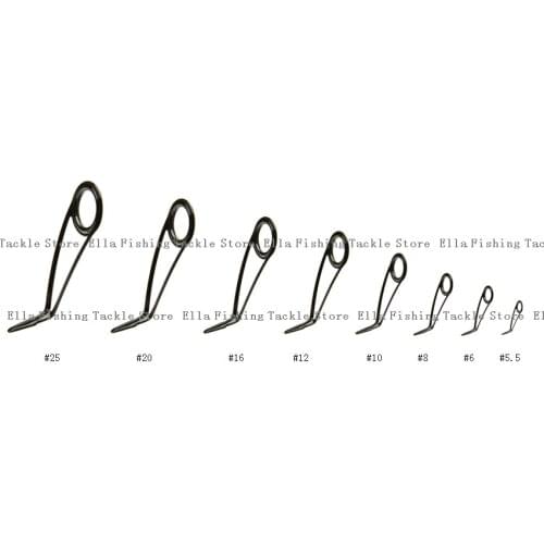 KL-H Series Set Kit 1 SET (8pcs) Guide fishing rod guides, fishing rod parts repair guide