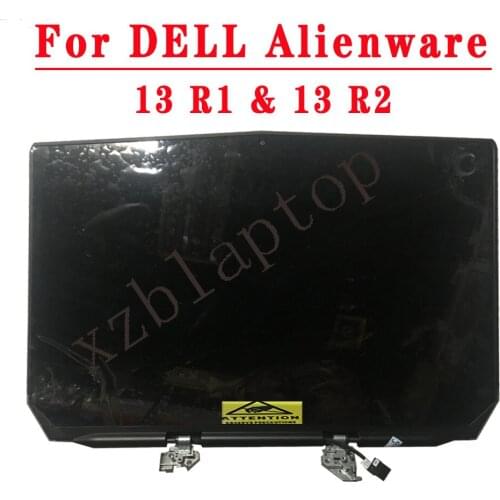 Laptop For Alienware 13 R1 R2 Full LCD Screen Touch Display Assembly upper half 13.3 inch 2560x1440