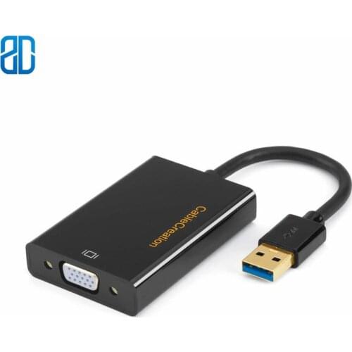 USB To VGA (Display Link Chipset) SuperSpeed USB 3.0 To VGA External Video Card for Windows Mac More Most Compatible Resolution