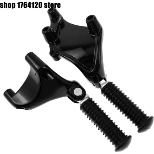 Footrests Rear Passenger Foot Pegs Assembly With Mounting Bracket Screws For Harley Sportster XL 48 883 1200 2014-2017 2018 2019