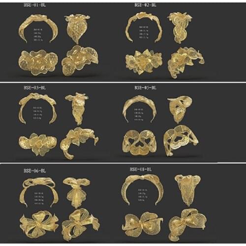 5 pcs/ lot pendants Wax printing services for jewelry STL file AP 01