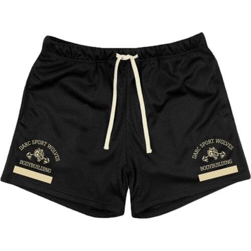 Men Gyms Fitness Shorts Mens Professional Bodybuilding Short Casual jogger Workout Male Breathable Quick Dry Beach Short Pants