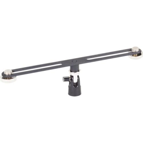 Alctron MAS020 Double Microphone Stand Stereo Recording Dual Microphone Stand