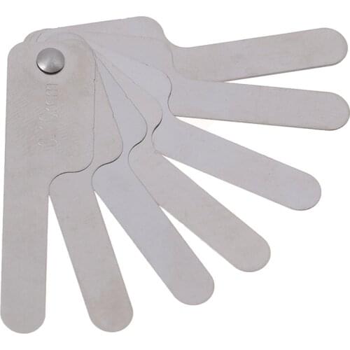 Dental Interproximal Reduction Gauge Measure Tooth Gap Metric Feeler Gauge SS Reciprocating IPR Orthodontic Treatment Tools