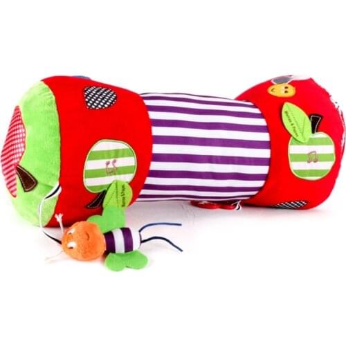 W3JF Baby Play Toy Crawing Pillow Brain Training Supplies Portable Bright Color Table Game Creative Baby Gift