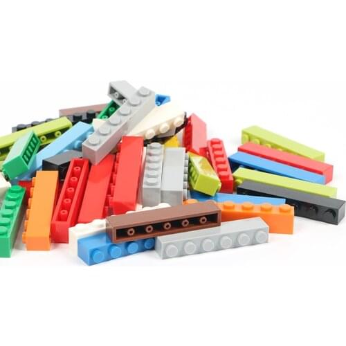 1*6point 100g/lot brick DIY Building Bricks Parts Model Building Blocks Toys