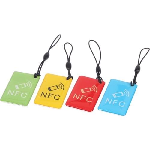 1Pc NFC Waterproof Tags Lable Ntag213 13.56mhz Smart Card For All NFC Enabled Phone Recognition Field