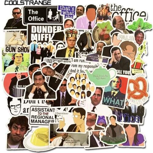 10/30/50Pcs Office Stickers TV Show Stickers For Children Motorcycles Skateboards Phones Helmet DIY Hand Diaries Scrapbooks Desk