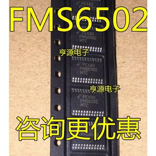 10PCS FMS6502MTC24X TSSOP-24 FMS6502 TSSOP-24
