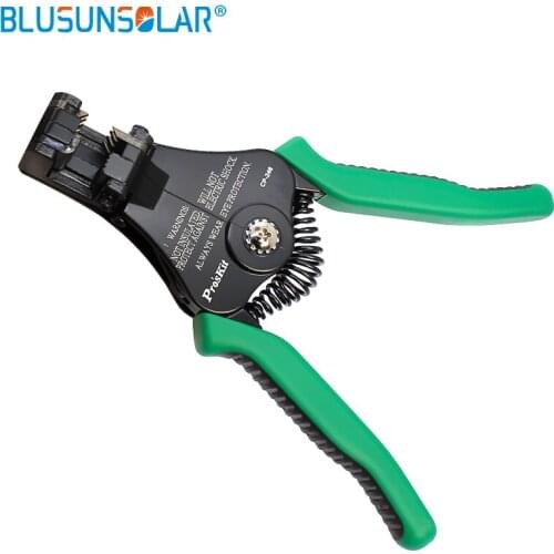 10pcs/lot Multi-function Solar PV Cable Wire Stripper Cutter Plier for stripping 2.5/4/6mm2 cables Solar Installation Tool