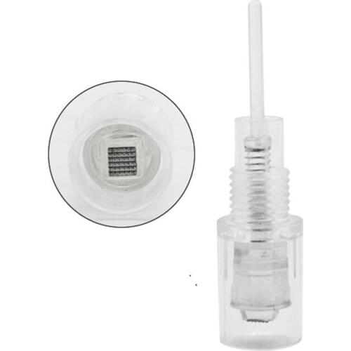 10 Pcs Mezoroller for Face Skin Care Tools Micro Needle Roller Skin Needles Cartridge Square Micro Needling Maquiagem MicroTips