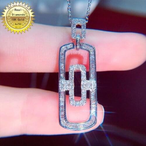 18k gold Natural Real Diamonds 0.5ct Engagement&Wedding Jewellery have certificate 002